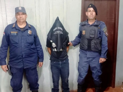 Brasileiro é preso no Paraguai por matar vizinho a facadas