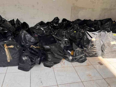 Operação conjunta apreende três mil pares de tênis falsificados