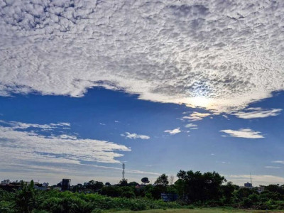 Previsão aponta para calor acompanhado de tempestades em MS