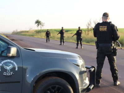Foragido da Justiça é preso pelo DOF em Iguatemi
