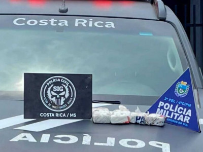 Homem é preso e admite esconder drogas dentro de cesta básica