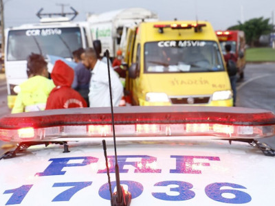 Jovem morre atropelado por ônibus na BR-262, em Terenos
