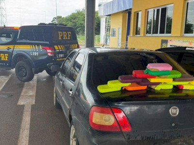 PRF apreende 16 Kg de cocaína em Paranaíba (MS)