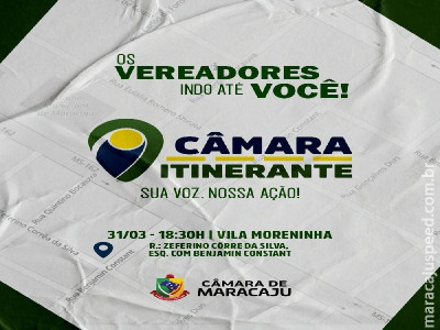 Câmara Itinerante vai até a Vila Moreninha ouvir a população