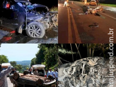 Em apenas 100 dias, 74 pessoas já morreram nas rodovias de MS
