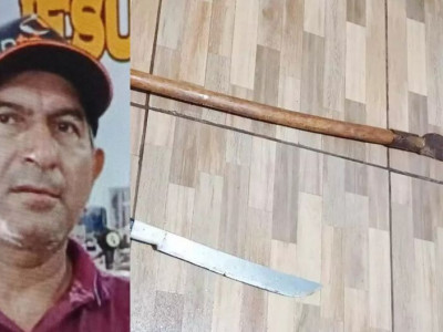 Enteado mata padrasto com facão em Amambai; mãe tentou impedir 