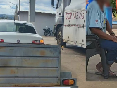 Motorista resgata homem atacado por enxame de abelhas na BR-163