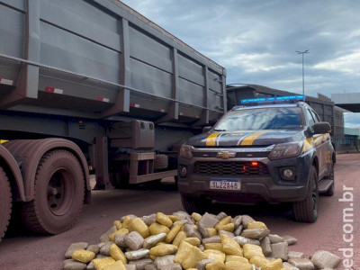 PRF apreende 133 Kg de skunk em Corumbá (MS)