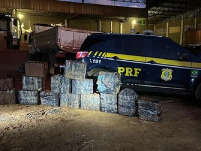 PRF apreende 452 Kg de cocaína em Terenos