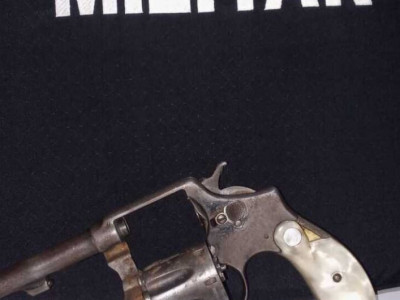 Arma usada por indivíduo em caso de ameaça é apreendida
