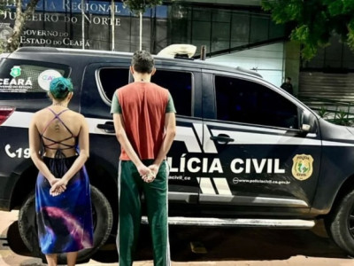 Casal é preso suspeito de matar bebê de 1 mês no Ceará
