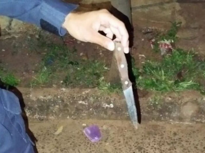 Rapaz é esfaqueado ao tentar separar briga de casal em Terenos