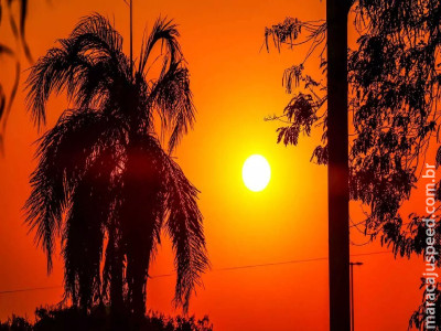 Sábado deve ser de calorão e baixa umidade do ar em MS