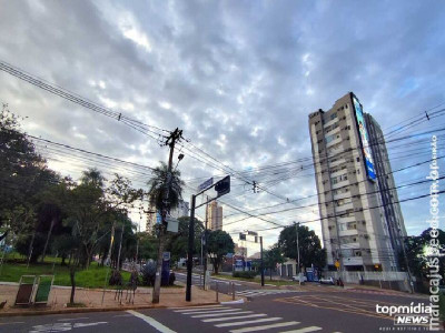 Semana começa com clima instável e pancadas de chuva em MS