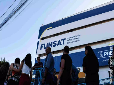 Semana termina com 1,7 mil vagas na Funsat