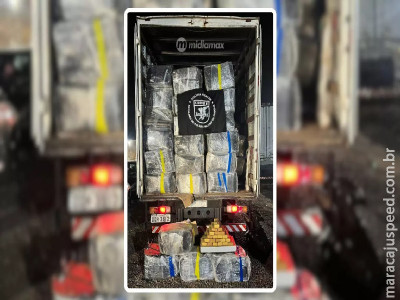 Três são presos com 3,5 toneladas de maconha em Campo Grande