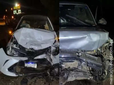 Ultrapassagem malsucedida termina em colisão frontal na BR-262