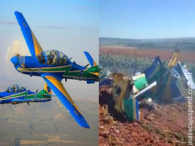 Aeronave da FAB cai no interior de São Paulo