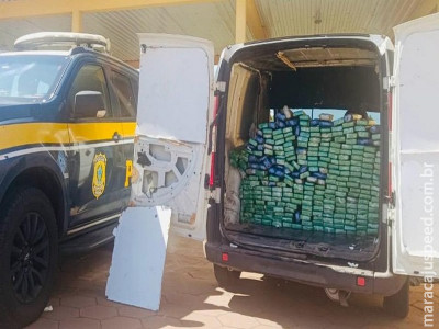 PRF apreende 240 Kg de maconha em Bataguassu (MS)