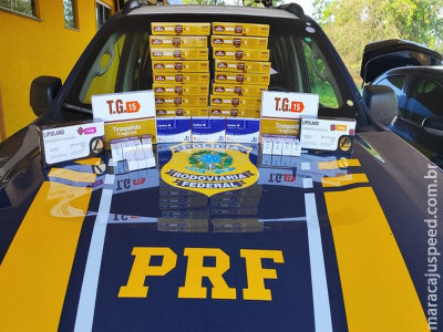 PRF apreende medicamentos de emagrecimento em Água Clara (MS)