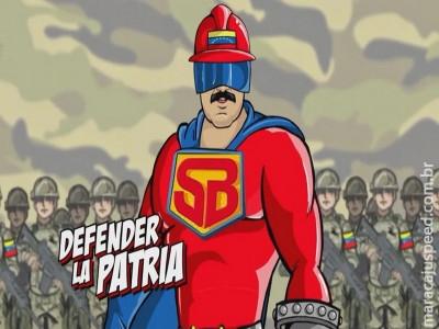Venezuela usa super-herói em campanha contra EUA