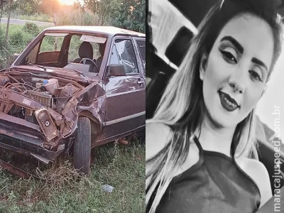 Capotamento mata jovem de 22 anos em MS