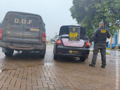 DOF apreende 1,5 mil pacotes de cigarros em Ponta Porã