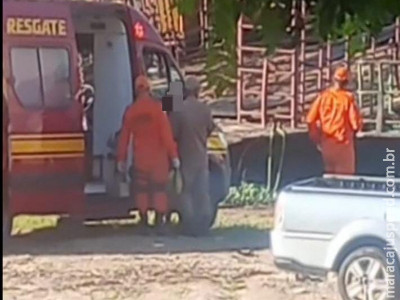 Mulher se joga no Rio Paraguai e é resgatada pelos Bombeiros