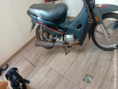 PM de Ponta Porã recupera motocicleta furtada e prende autor