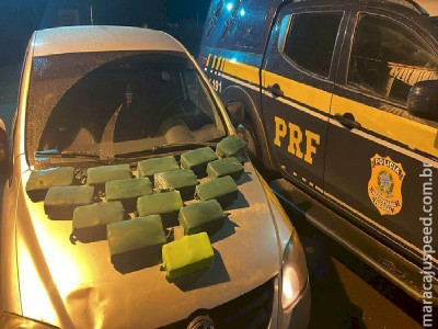 PRF apreende 16 Kg de cocaína em Anastácio (MS)  