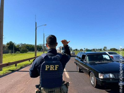 PRF inicia Operação Rodovida 25/26 no Mato Grosso do Sul
