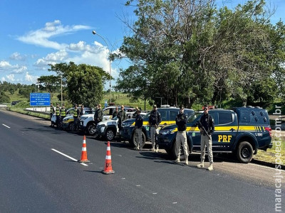 PRF inicia Operação Rodovida Natal 2025 em Mato Grosso do Sul