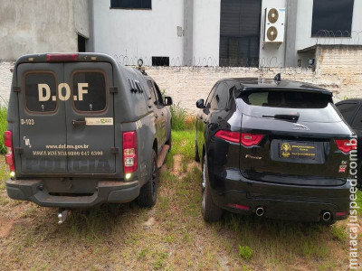 DOF recupera veículo de luxo avaliado em mais de R$ 300 mil