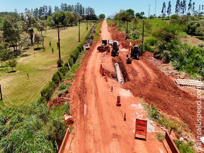 Obras para pavimentação da MS-380 já estão em execução