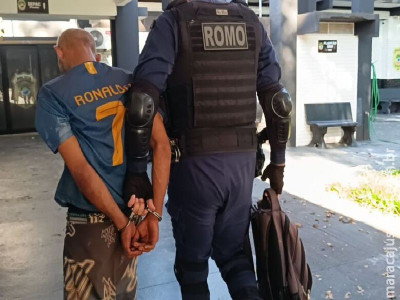 Foragido da justiça é preso com fios furtados; 