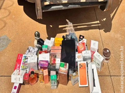 Dupla é presa com 24 canetas emagrecedoras na BR-262, em MS