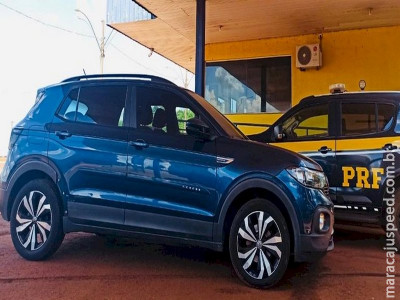 PRF recupera veículo em Rio Brilhante