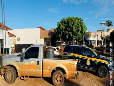 PRF recupera veículo em Rio Brilhante (MS) 