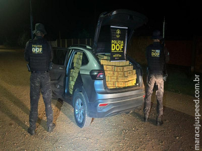 DOF apreende mais de uma tonelada de maconha em Ponta Porã