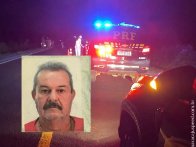 Idoso morre após cair de motocicleta na BR-060 em Jardim