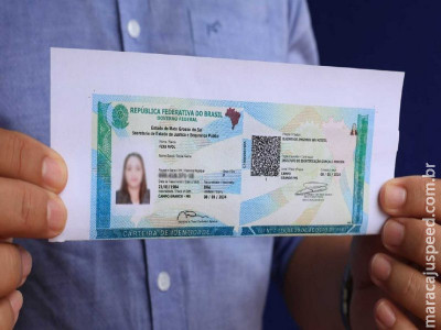 MS abre agendamento para emissão do novo RG nesta quinta-feira