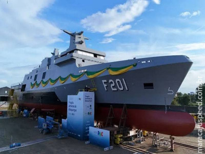 Fragata ‘Jerônimo de Albuquerque’ (F 201) inicia testes de mar