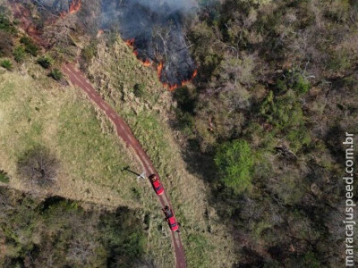 MS mantém prevenção e atendimento aos incêndios florestais