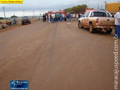 Morte na BR 267 em frente ao Posto 13