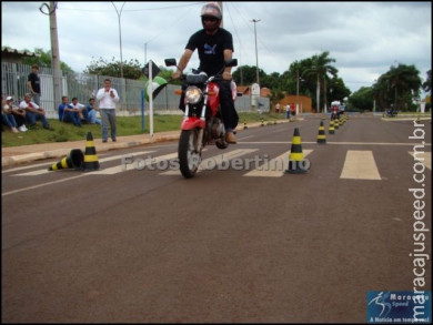 Fotos do Curso de Pilotagem para motos.