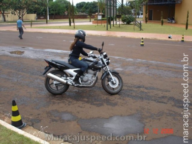 Fotos do Curso de Pilotagem para motos.