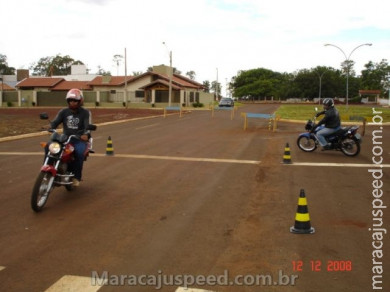Fotos do Curso de Pilotagem para motos.