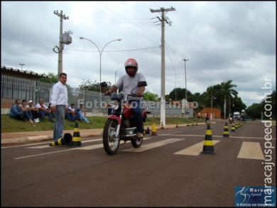 Fotos do Curso de Pilotagem para motos.