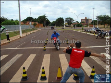 Fotos do Curso de Pilotagem para motos.