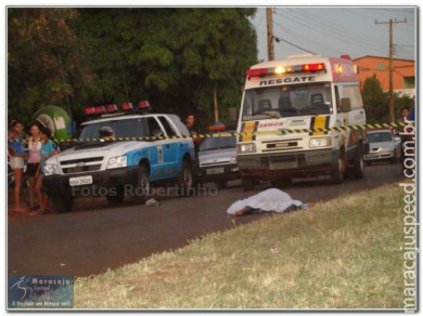 Acidente com vítima fatal na Avenida Marechal Floriano
